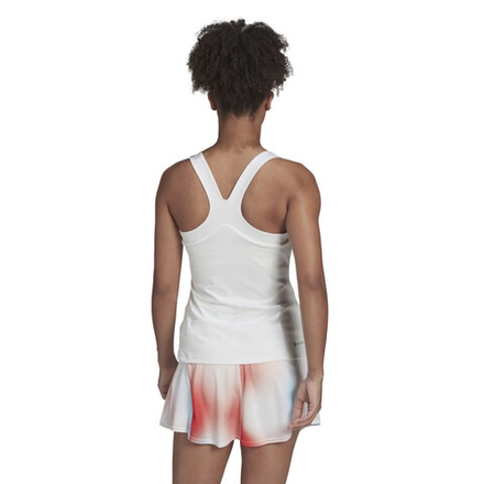 Женский топ теннисный Adidas Tennis Y-Tank Top W - белый