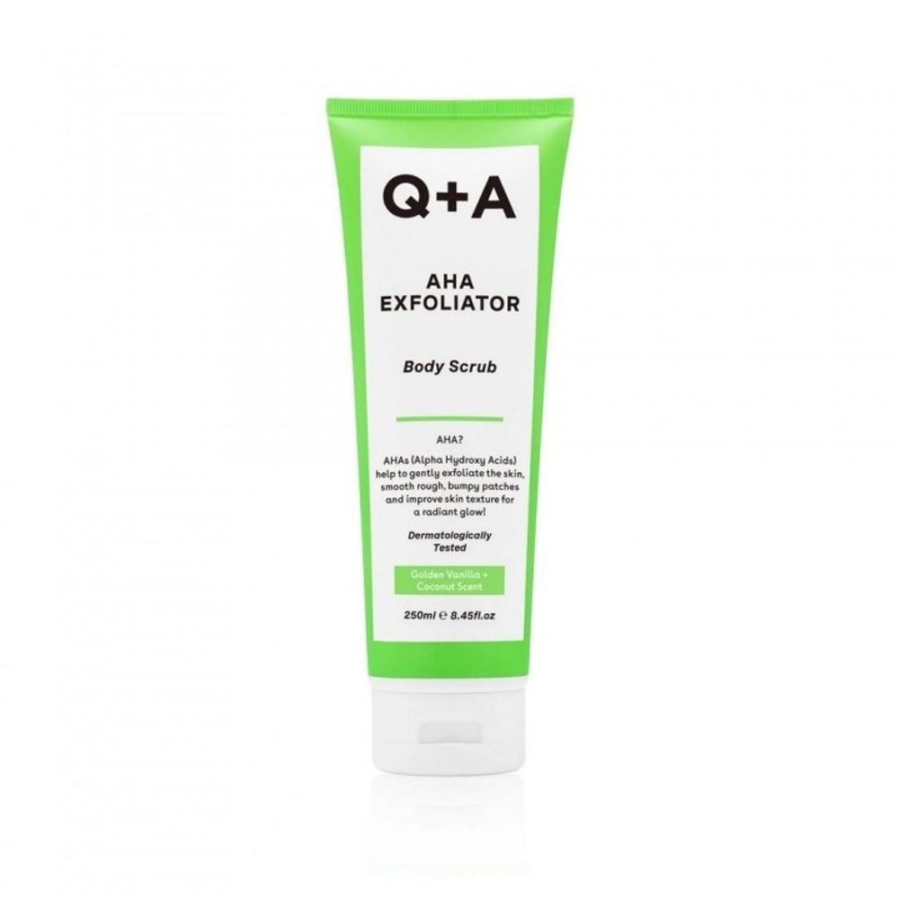 Q+A Скраб для тела AHA EXFOLIATOR