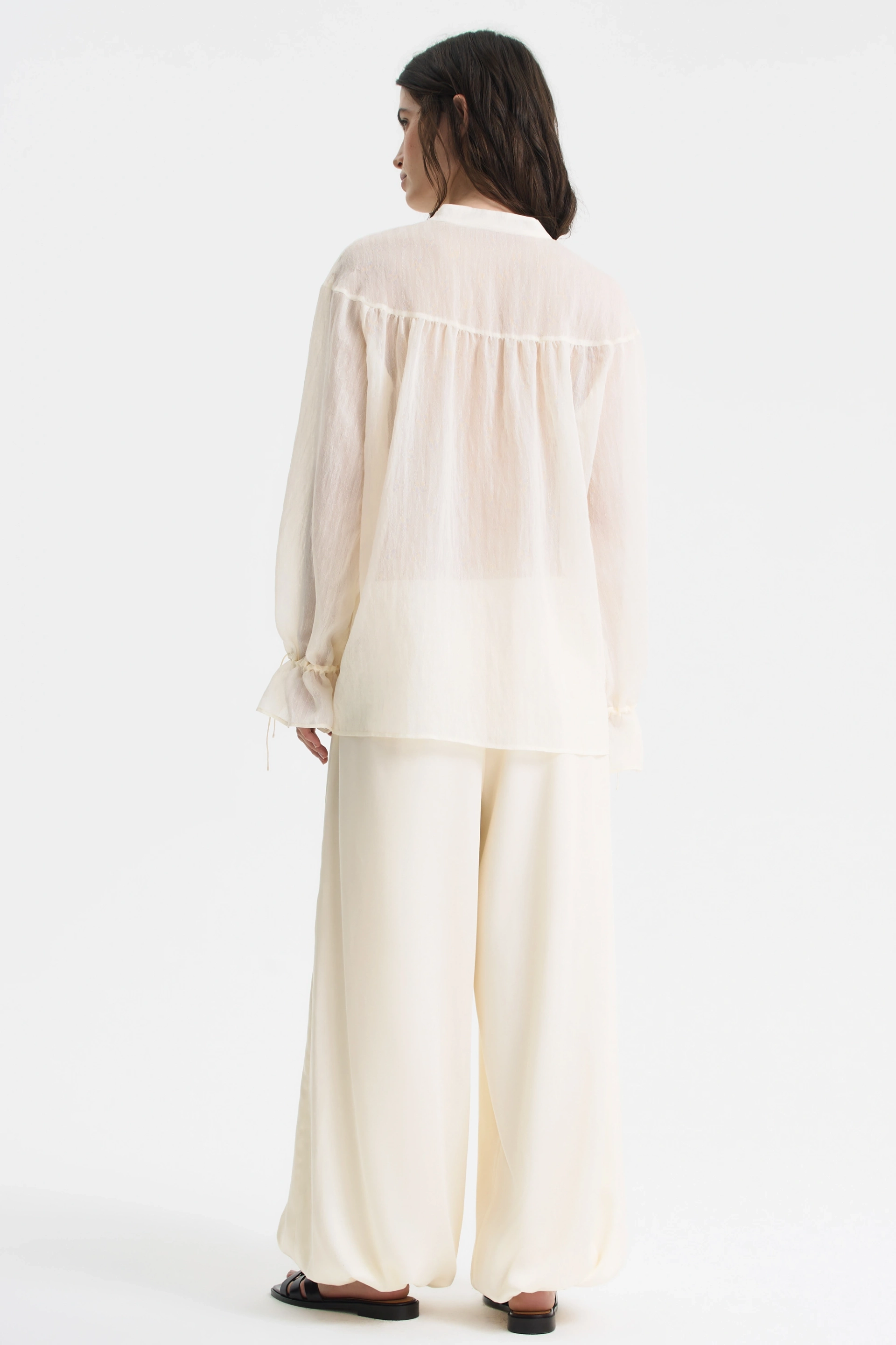 Блуза из органзы