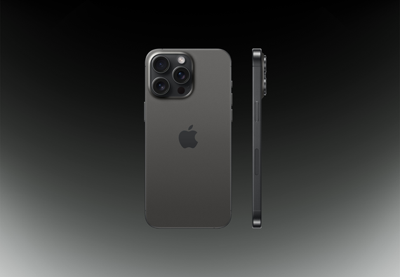 Телефон Apple iPhone 15 Pro Max 512Gb (Black titanium)