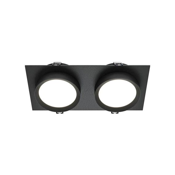 Встраиваемый светильник Maytoni Technical Hoop DL086-02-GX53-SQ-B