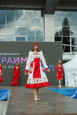 Платье «Хĕвел» (Коллекция «Нарспи» )