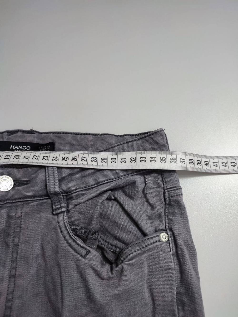 Джинсы Mango серые 42 размер
