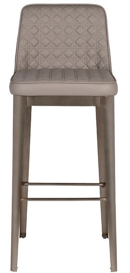 58DB-19303 Стул барный светло-серый 53,5*41*101,5см