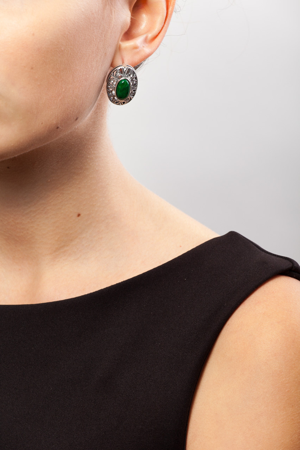 "Урал" серьги из коллекции "Самоцветы" от Jenavi