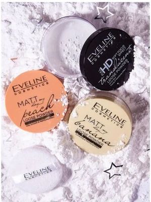 EVELINE.ТРАНСПАРЕНТНАЯ МАТИРУЮЩАЯ ПУДРА–PEACH серии MATT MY DAY LOOSE POWDER, 6 гр