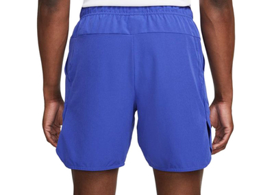 Мужские теннисные шорты Nike Dri-Fit Advantage Short 7in - lapis/black/white