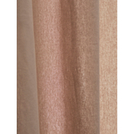 Штора из хлопка с помпонами бежево-серого цвета из коллекции essential, 150х290 см