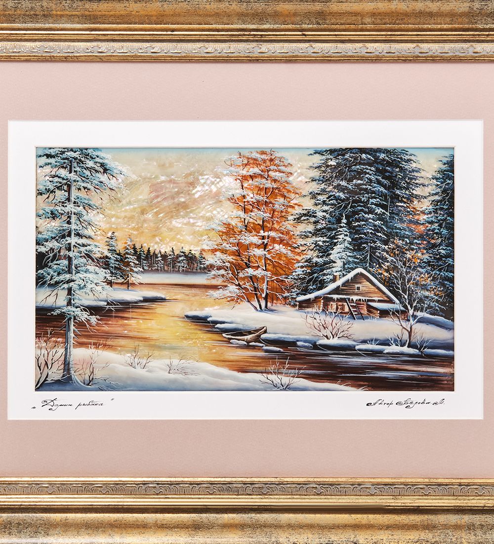 Народные промыслы ШК-55/253 Панно «Домик рыбака»