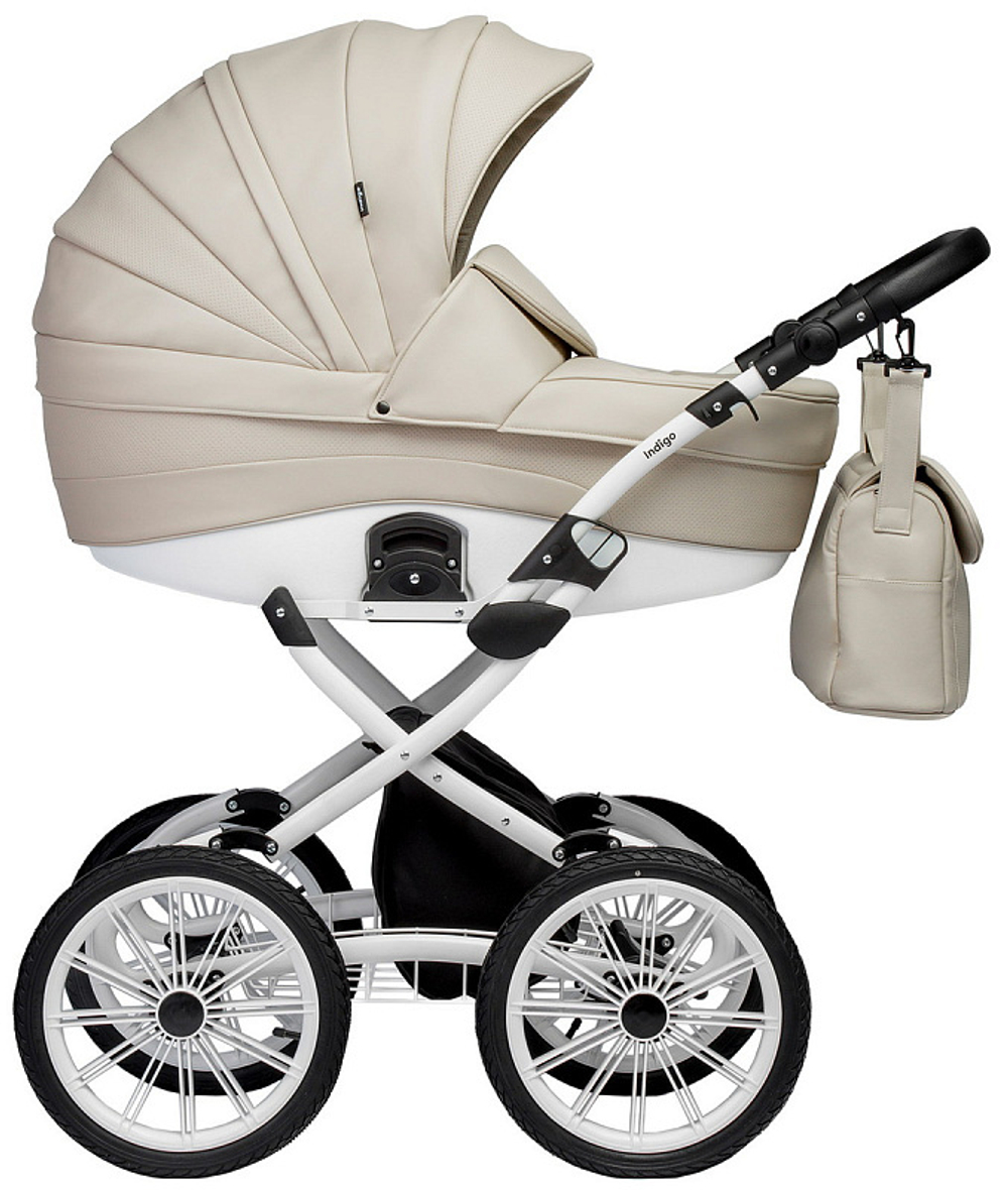 Детская коляска Indigo Special Plus 2 в 1 Is07 св.бежевый