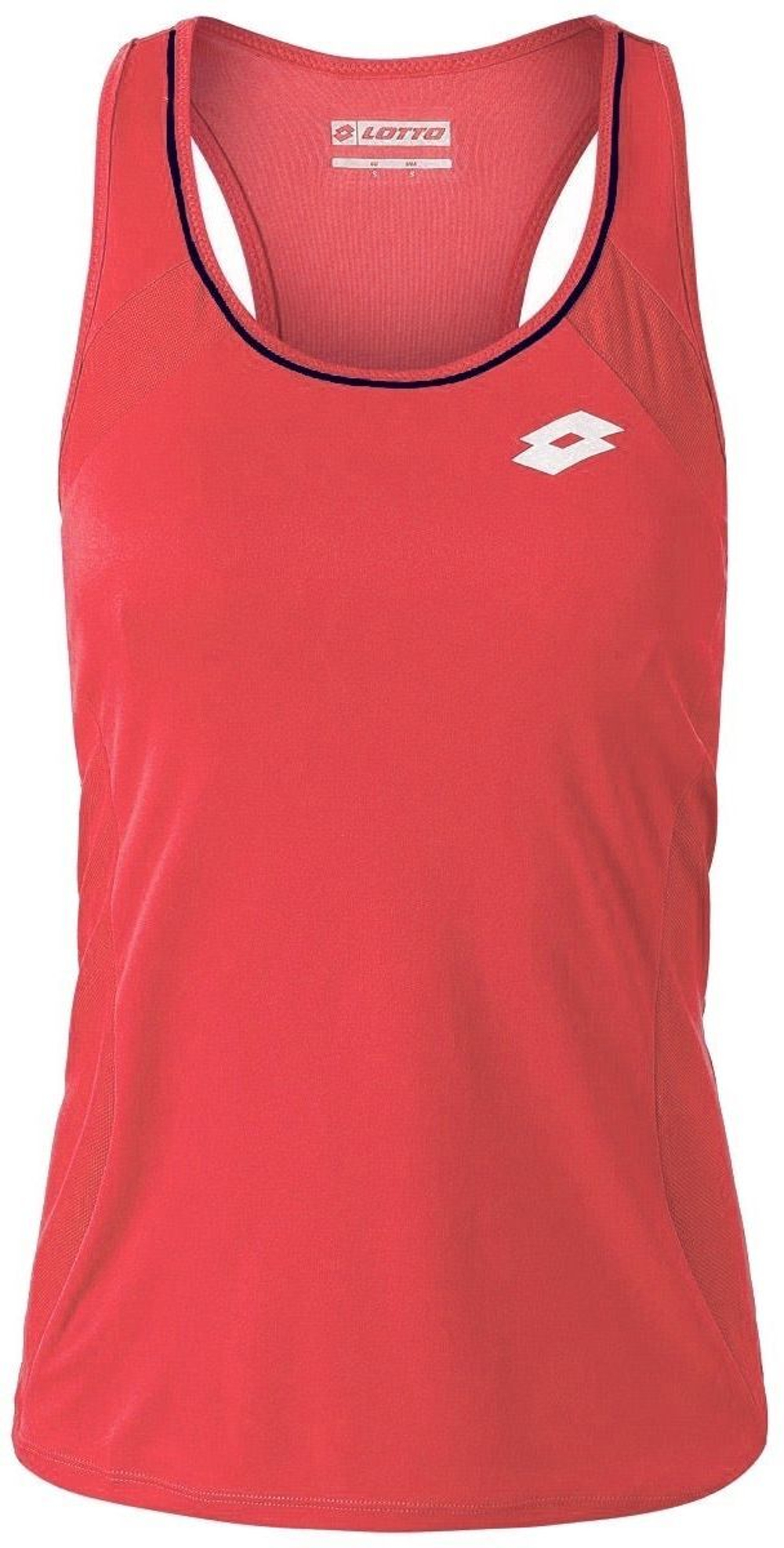 Топ теннисный Lotto Squadra W Tank PL - red flue