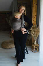 Слинг-шарф «Херрингбон шоколадный»