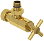 Вентиль Сунержа угловой крест (G 1/2" НР х G 3/4" НГ)