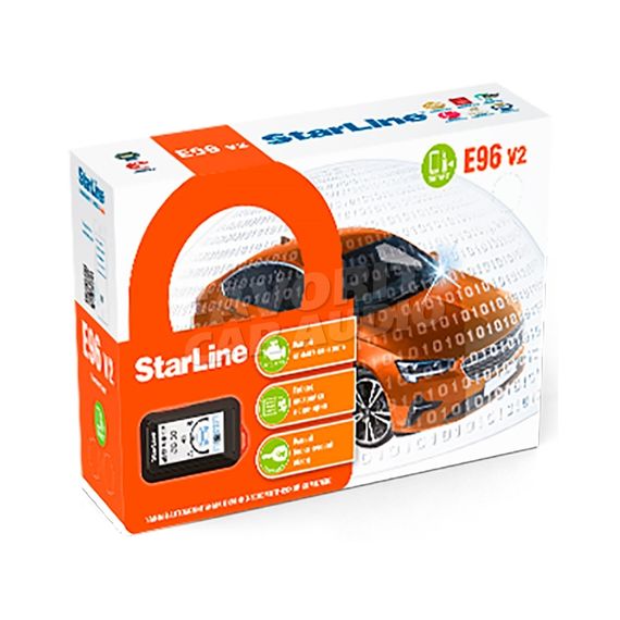 Сигнализация StarLine E96 v2 BT 2CAN+4LIN