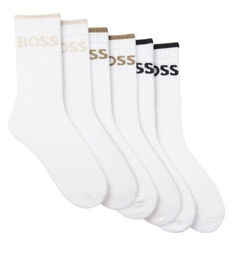 Теннисные носки BOSS QS Stripe 6P - open miscellaneous