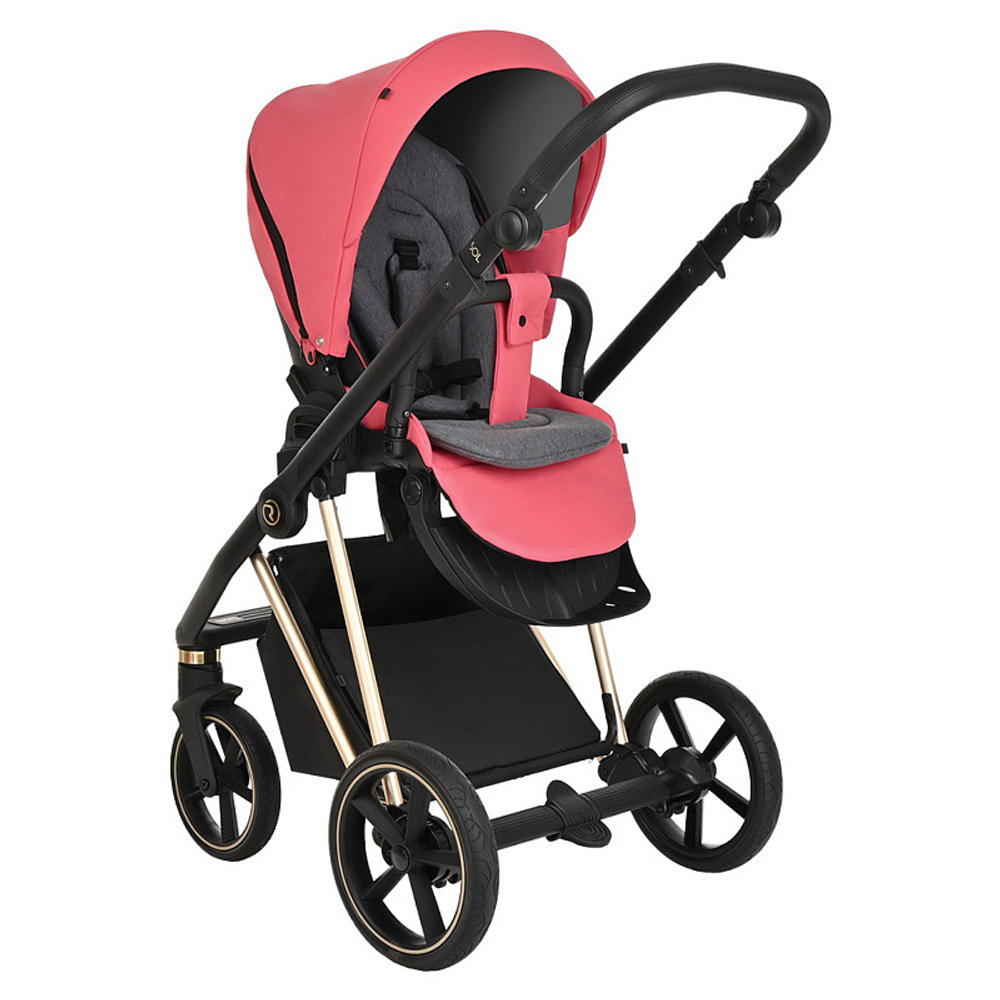 Детская коляска Roan Sol Luxury 2 в 1 RSL/4040 Viva Magenta/Gold
