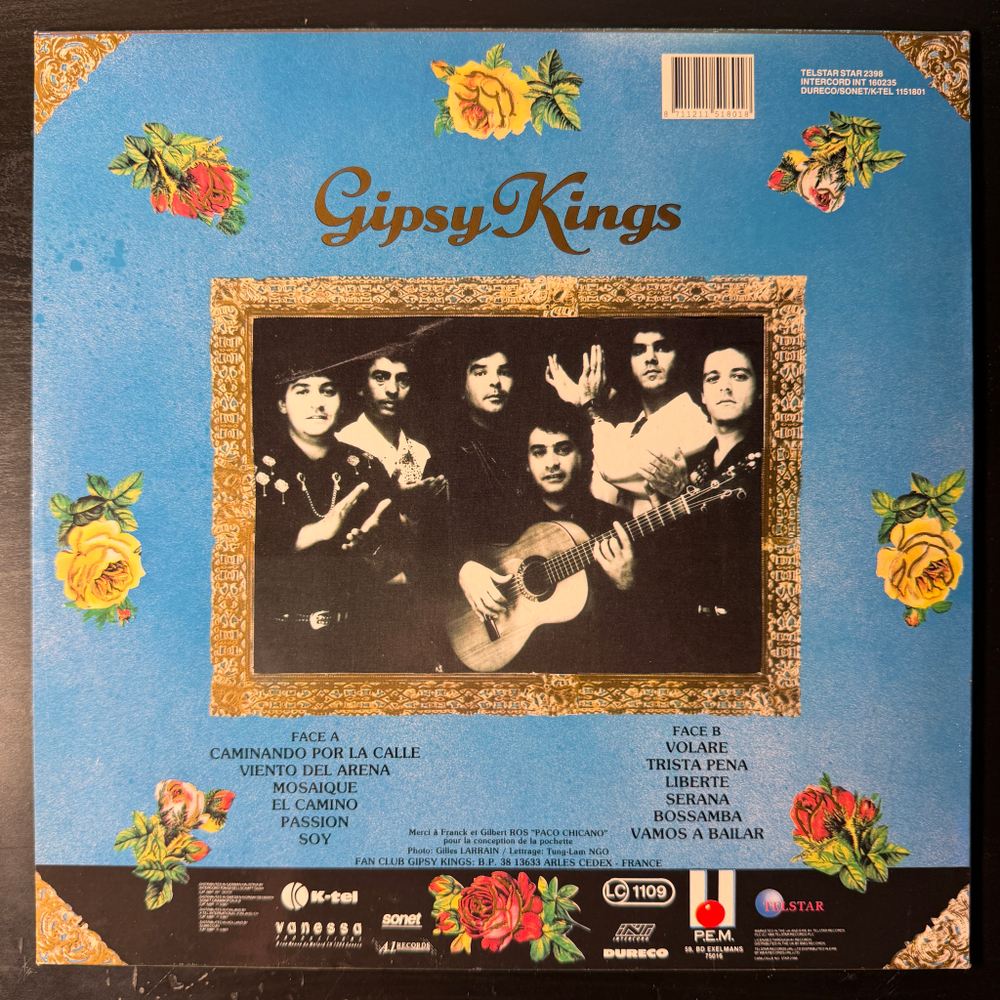 Gipsy Kings ‎– Mosaique (Голландия 1989г.) Т