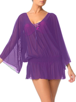 Туника пляжная черная р. 48-54 Charmante Италия