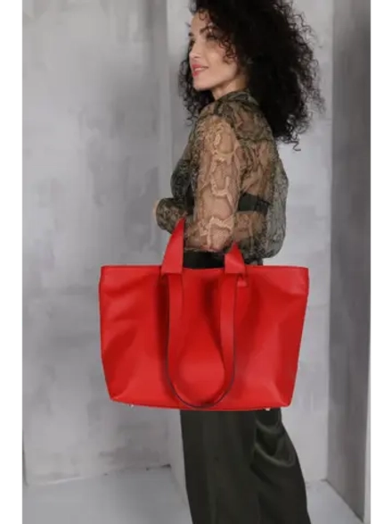 сумка большая через плечо шоппер