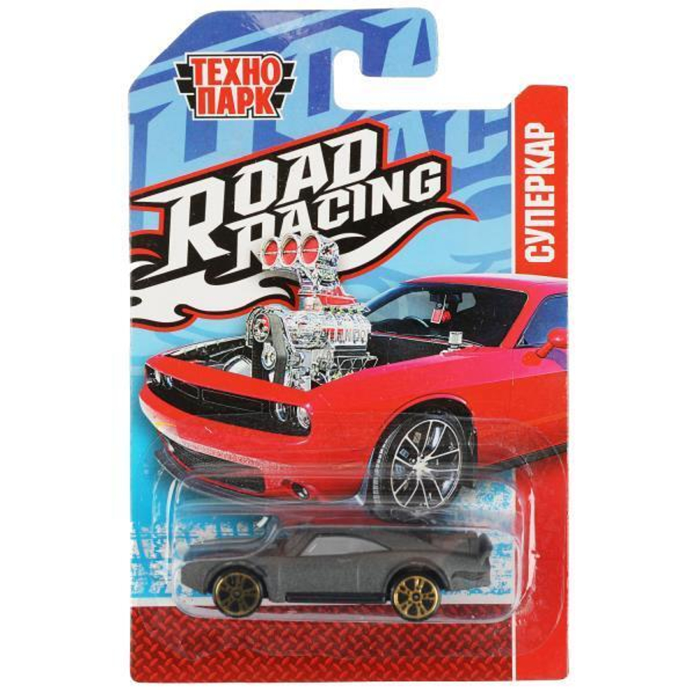 Модель ин. мет. "Road Racing Суперкар" 7,5см. RR-7-416-R (Технопарк)