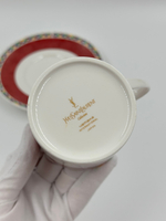 Кофейная пара красная Yves Saint Laurent by Yamaka