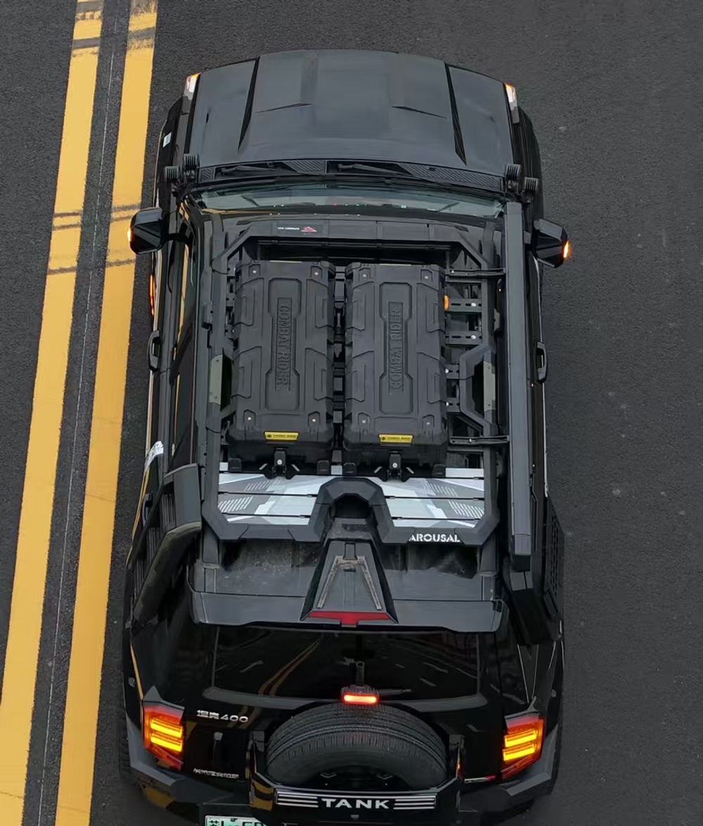 Tank400 верхний багажник Explorer Guardian