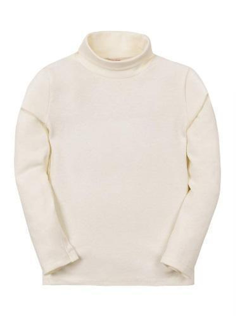 Водолазки для девочек "Plain white" (Белый, 110)