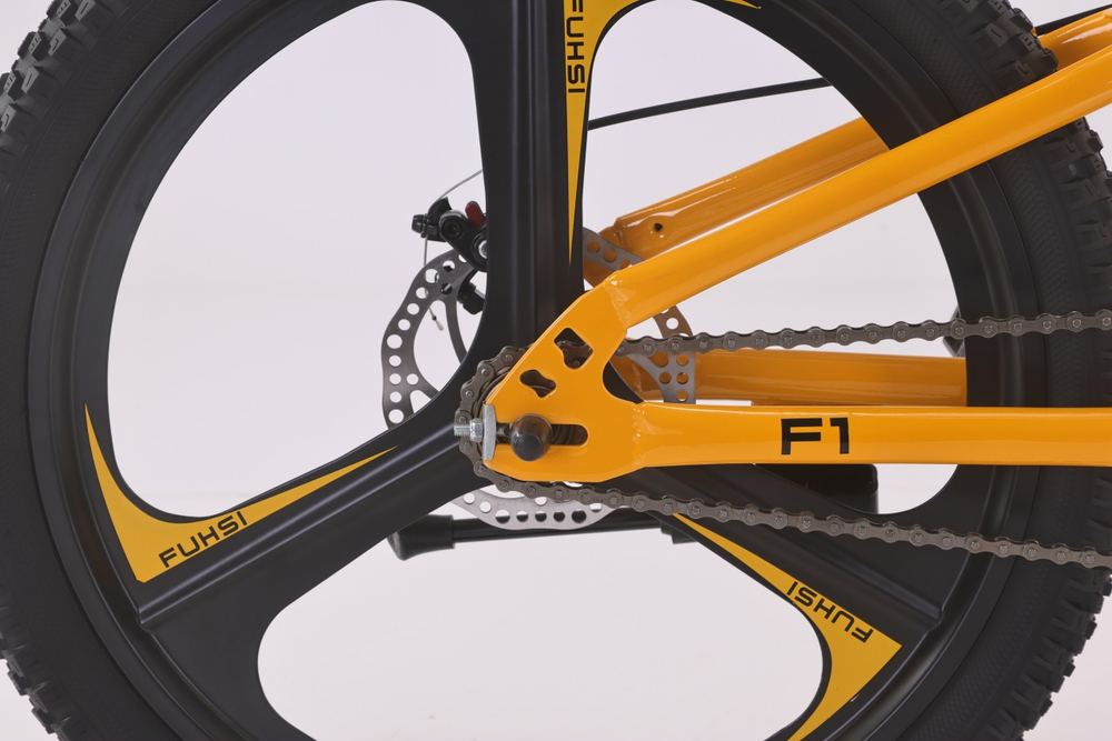 Велосипед 22" FUHSI  FU658  1ск. желтый