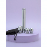 Анальный душ Onjoy для подготовки к сексу (Цвет: серебряный)