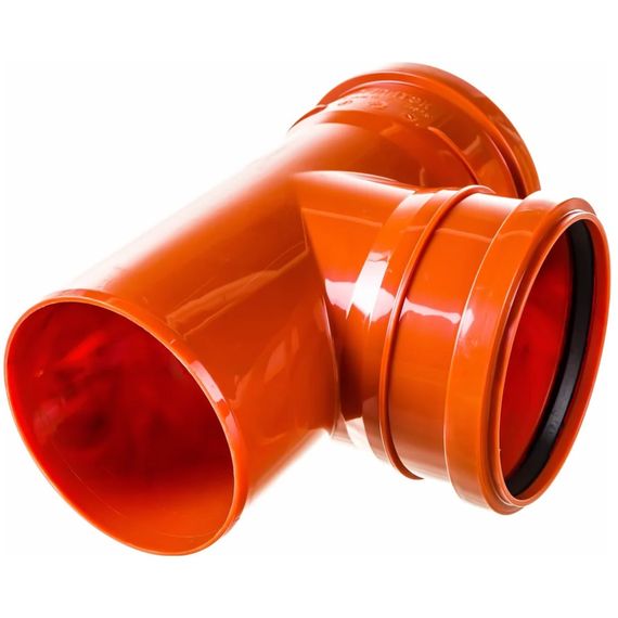 Тройник Политэк Пайп 110х110/87гр. НК (30) купить в Москве и Московской области по низкой цене с доставкой по России — (3) Тройник Политэк Пайп 110х110/87гр. НК (30) — (3)