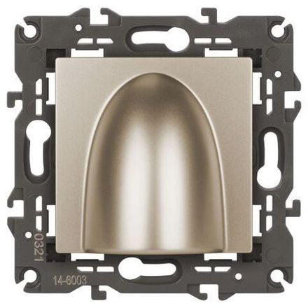 Вывод кабеля Elegance 14-6003-04 шампань ЭРА Б0051068