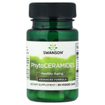 Swanson, PhytoCeramides, улучшенная формула, 30 растительных капсул (30 мг на капсулу)
