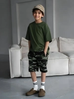 Костюм для мальчика, футболка и шорты