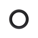 Эрекционное кольцо Infinity Silicone Ring M (Цвет: черный)