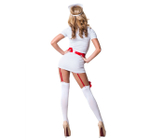 Костюм Похотливая медсестра Le Frivole бело-красный S/M