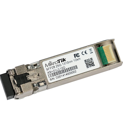 Трансивер MikroTik SFP/SFP+/SFP28 module 1/10/25G  SM 10km 1310nm