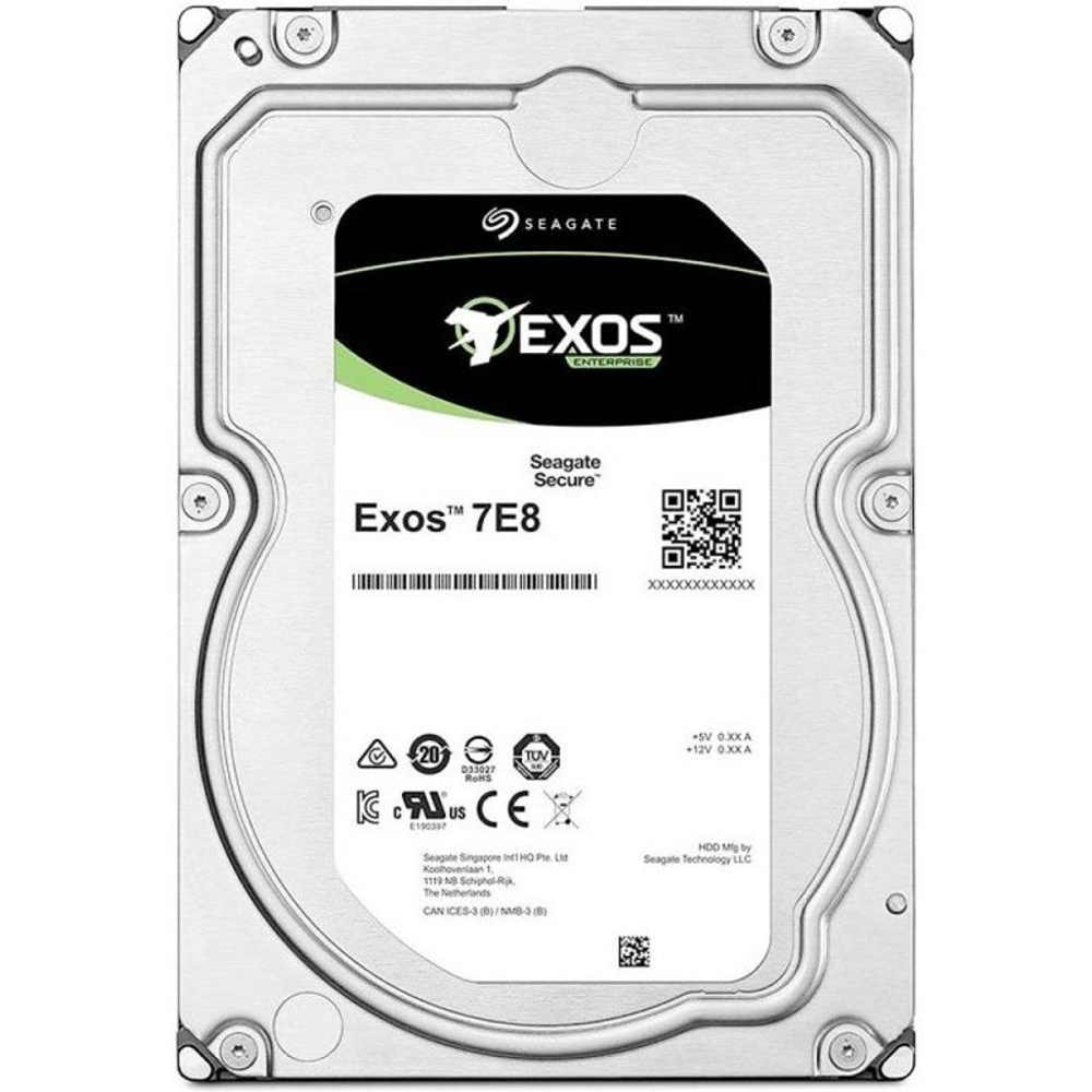 Серверный жесткий диск HDD Seagate Exos 1TB SAS 7.2K 3.5" ST1000NM001A