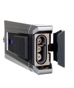 Зажигалка сигарная Colibri Stealth (тройное пламя), антрацит