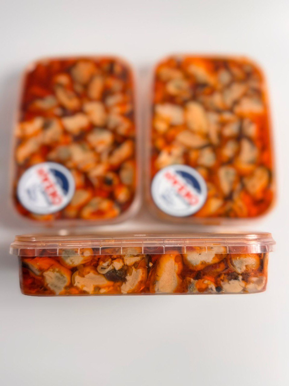 Мидии с паприкой в заливке 500г