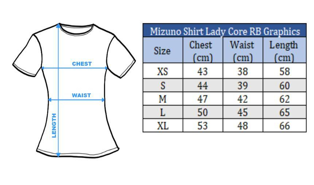 Mizuno T-shirt Lady Core RB Graphics Tee magnet