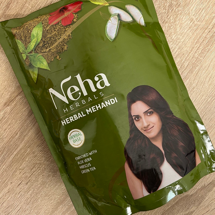 Хна для волос Neha Herbal Mehandi с травами цвет натуральный рыжий 500 г
