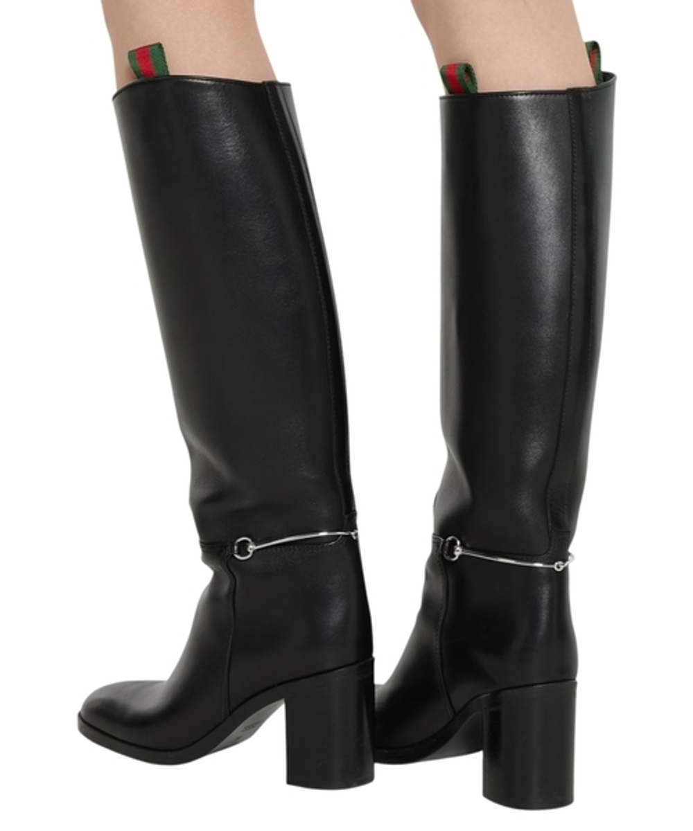 Сапоги с деталью Horsebit