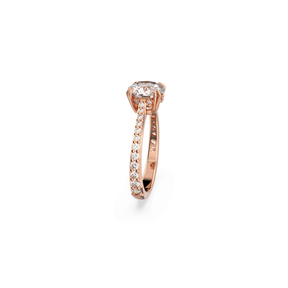 CONSTELLA:RING RND M WHITE/ROS 55
