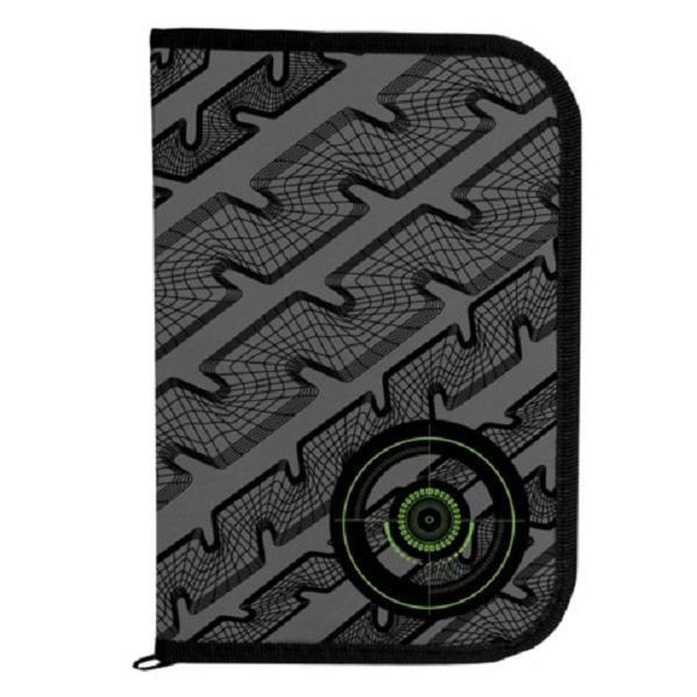 Пенал 1 отделение 200*130 Brauberg Цель, откидная планка, ткань