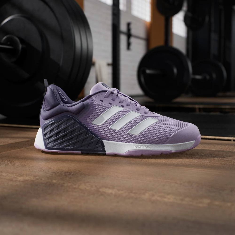 Кроссовки женские Adidas Dropset 3 (Сиреневые)