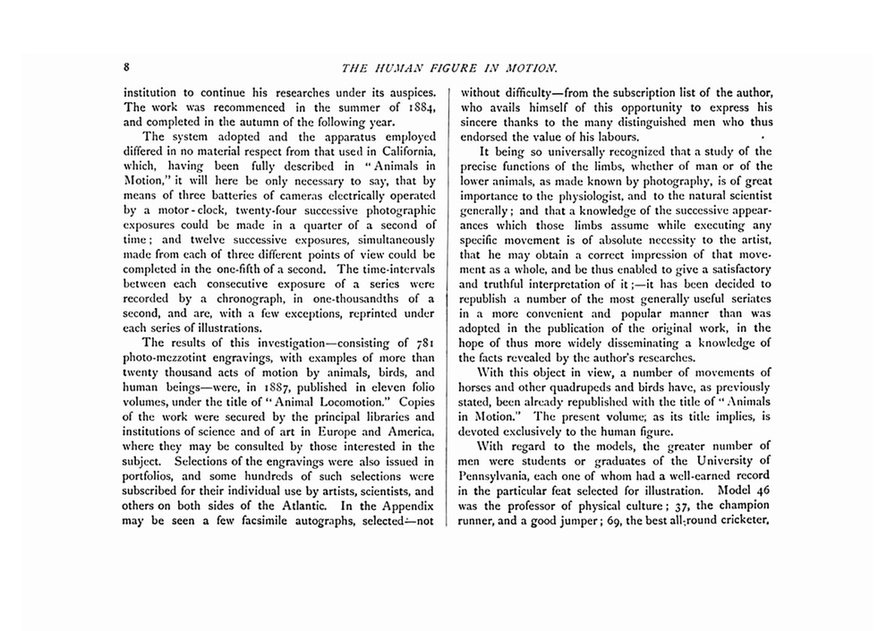 The Human Figure In Motion | E. Muybridge