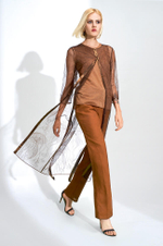 51179 Платье женское (медно-черный)