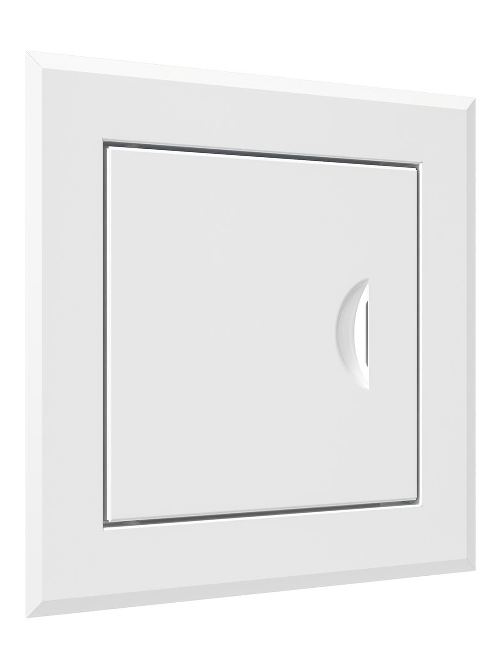 Люк ревизионный ЛТМп фланец 150х150 ручка магнит 210х210 окраш.сталь EVECS