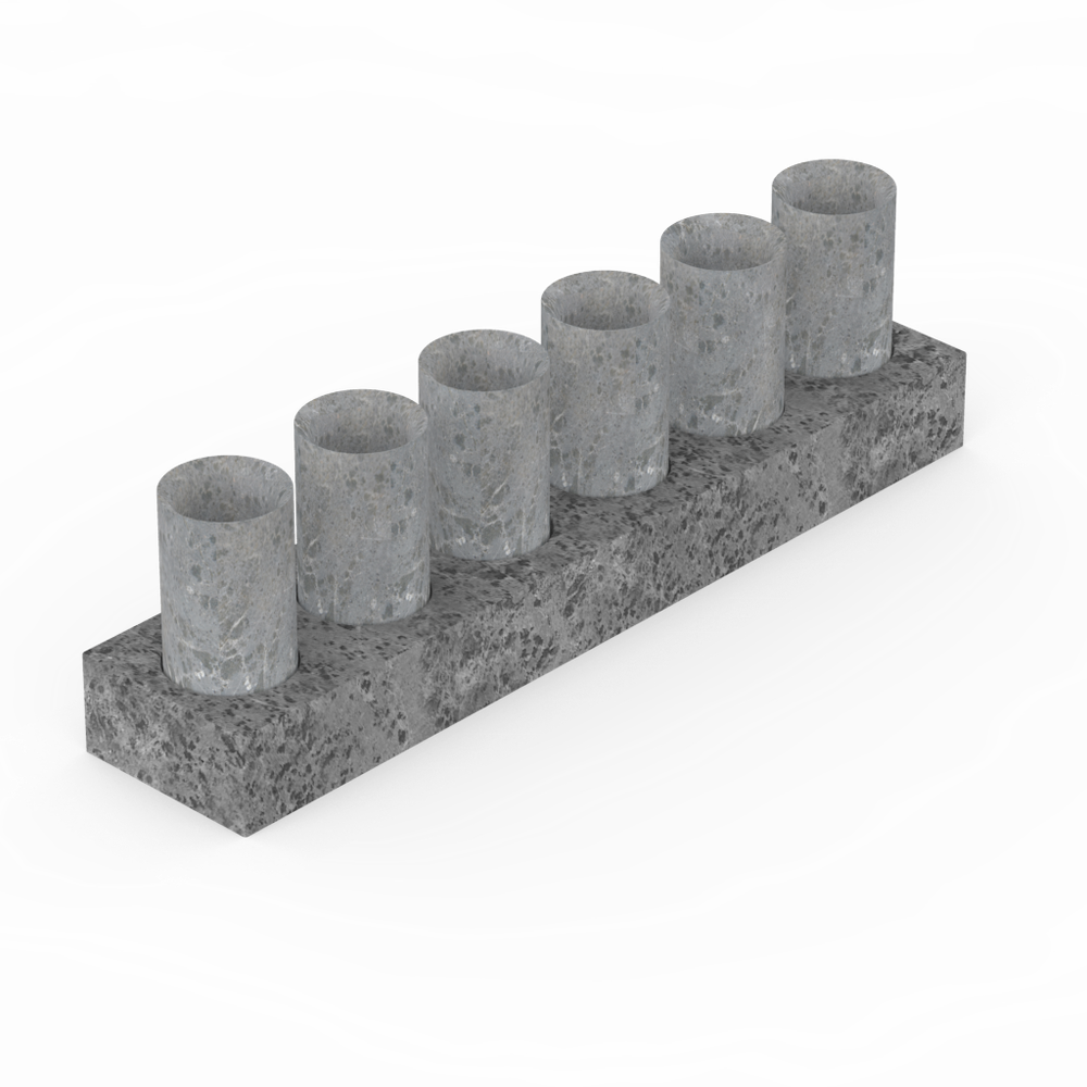 SAWO Подставка охлаждающая с 6 стопками, из талькохлорита, R-301