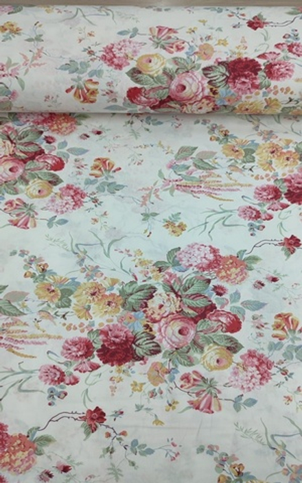 Ткань ранфорс (поплин люкс) "Луиза"